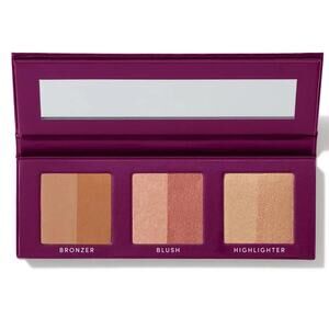 Jane Iredale Finishing Touches Face Palette Mineral Bronzer Blush Highlighter